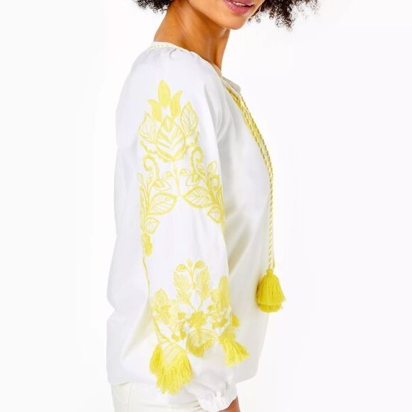 NWT Lilly Pulitzer Women's Kaydence Tunic Top Size XS - Picture 2 of 14